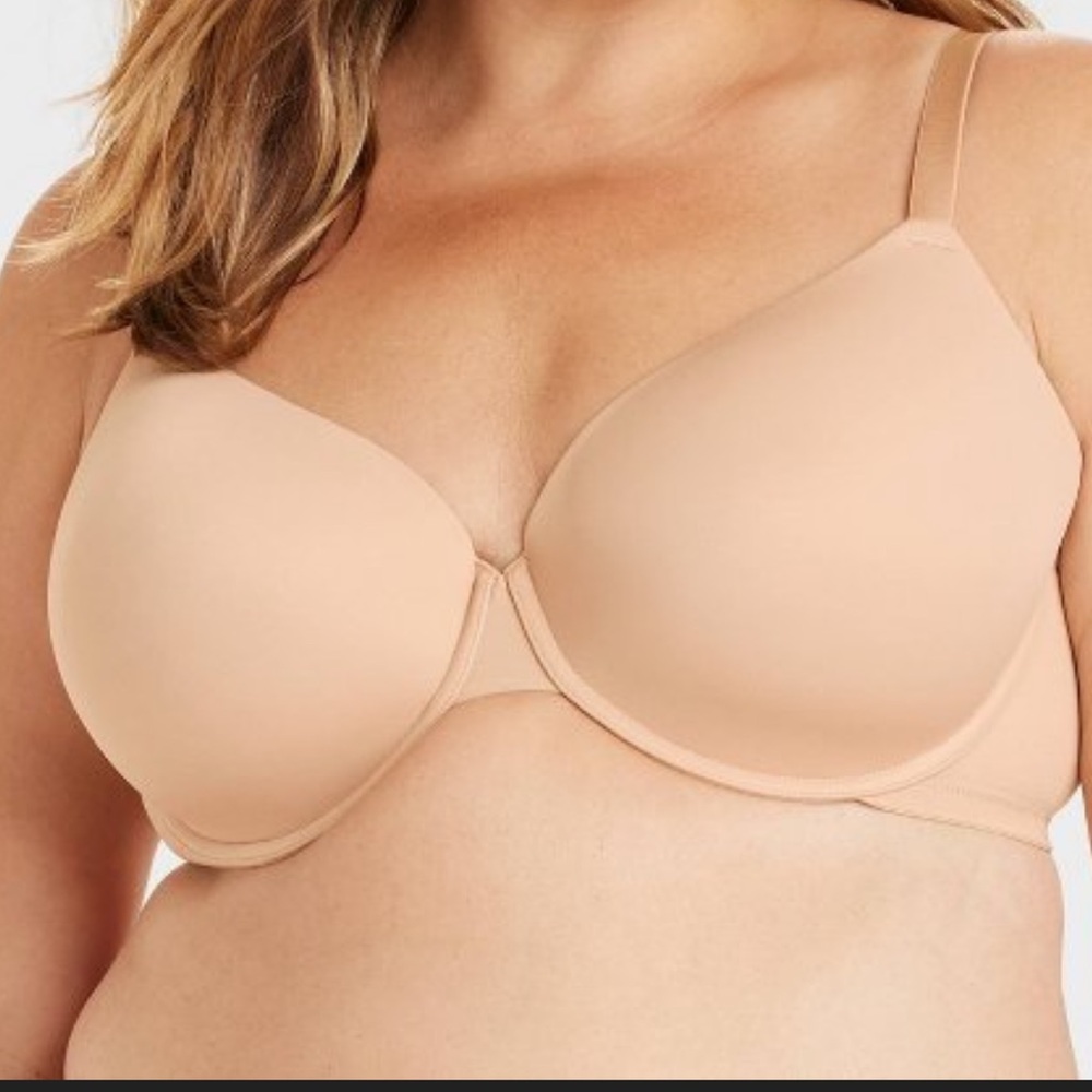 Auden Underwire Molded Cup Seamless Nude Bra
